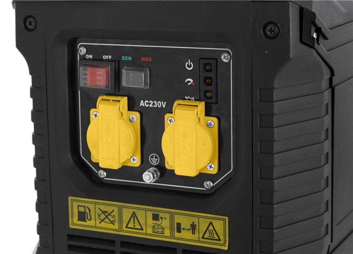 Aggregat - Bensindrevet - 2000Watt - Probuilder