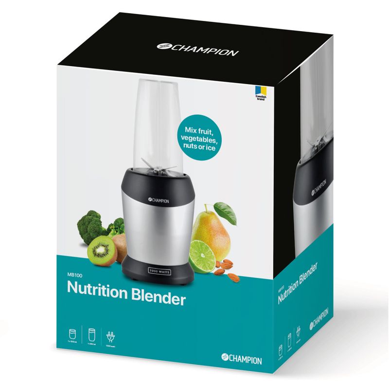 Blender på hele 1000 Watt - Nutrition Blender fra Champion
