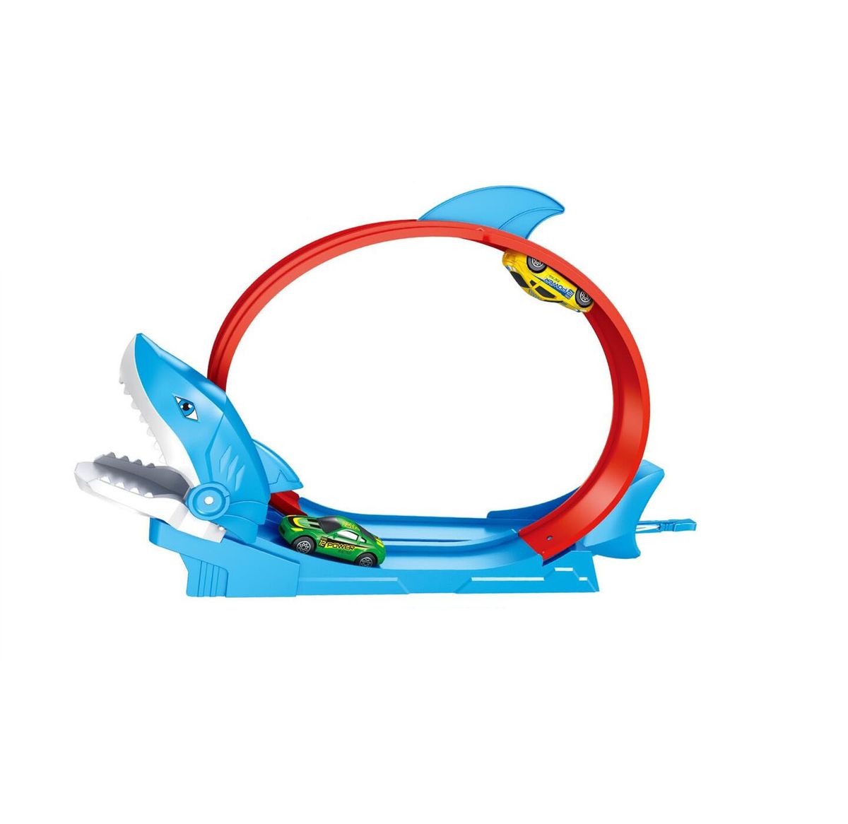 Bilbane Med Utskyter - Hopp Ut Av Haiens munn