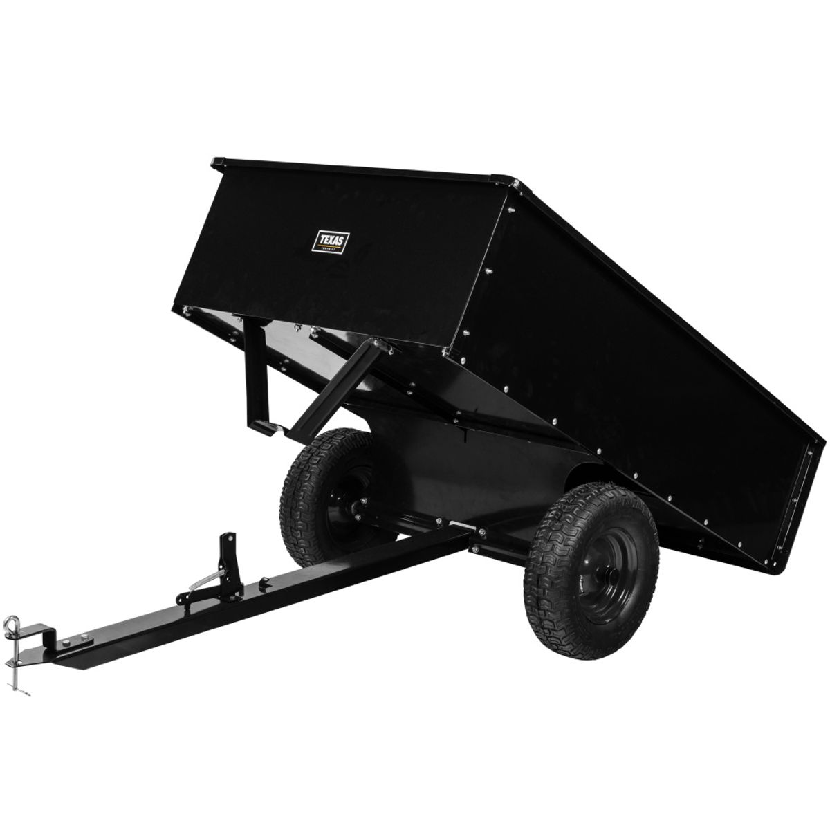 Texas stor tippvogn til plentraktor 154x95x35 cm 300kg 90053030
