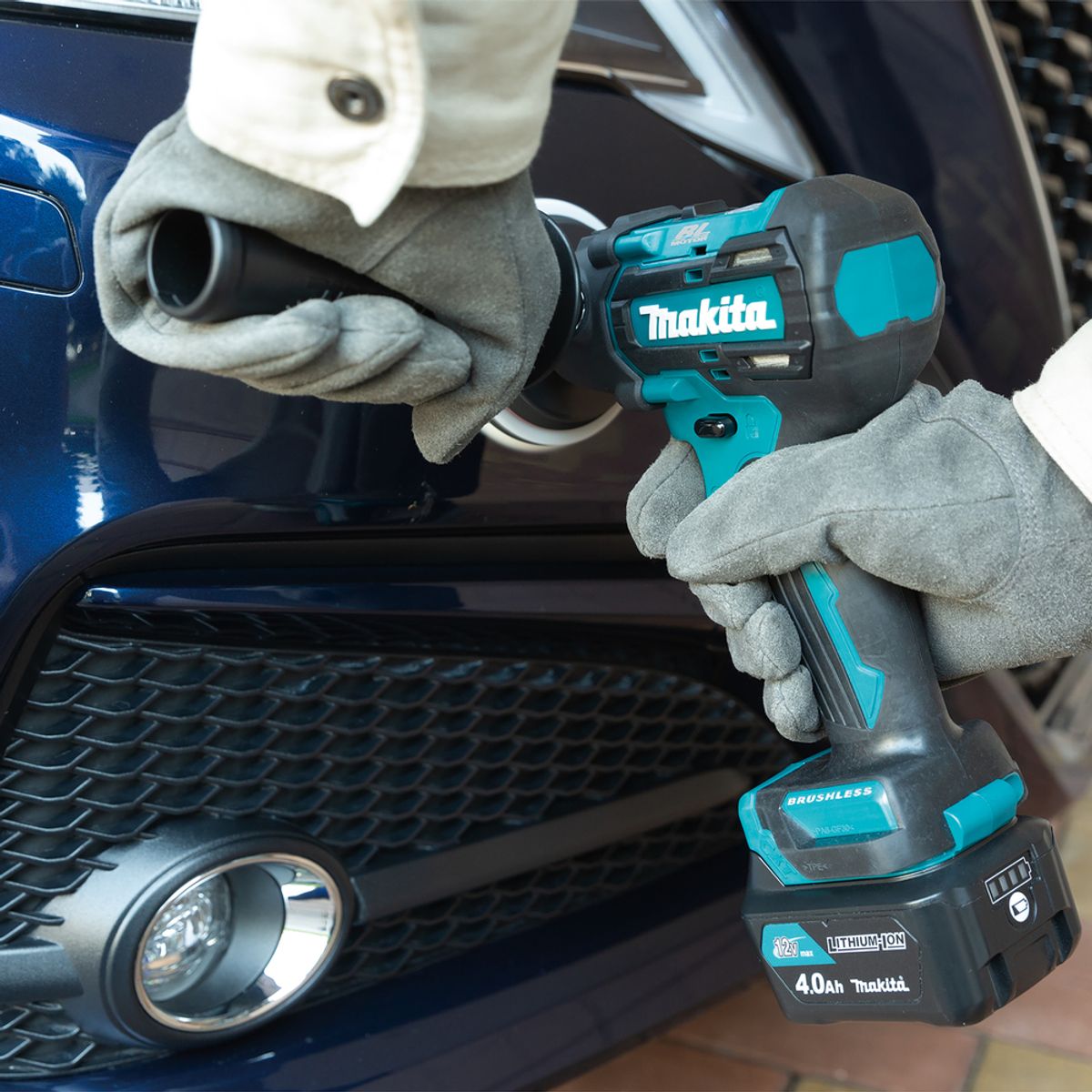 Makita Poler- Slipemaskin 12V CXT ® 75mm PV301DZ