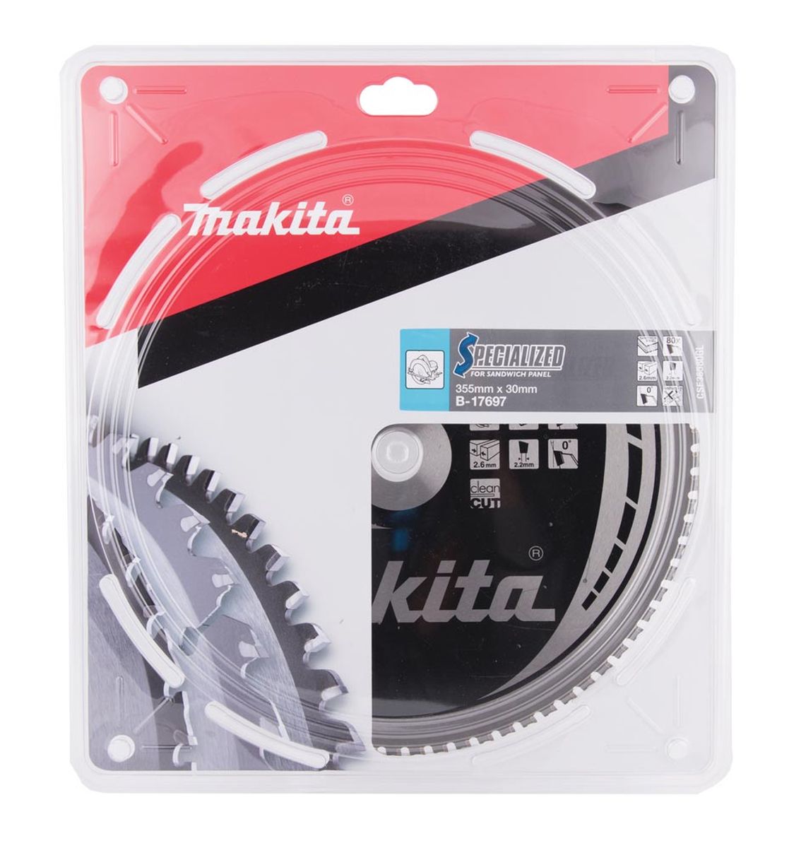 Makita Sirkelsagblad Specialized 355 mm Sandwichelement B-17697