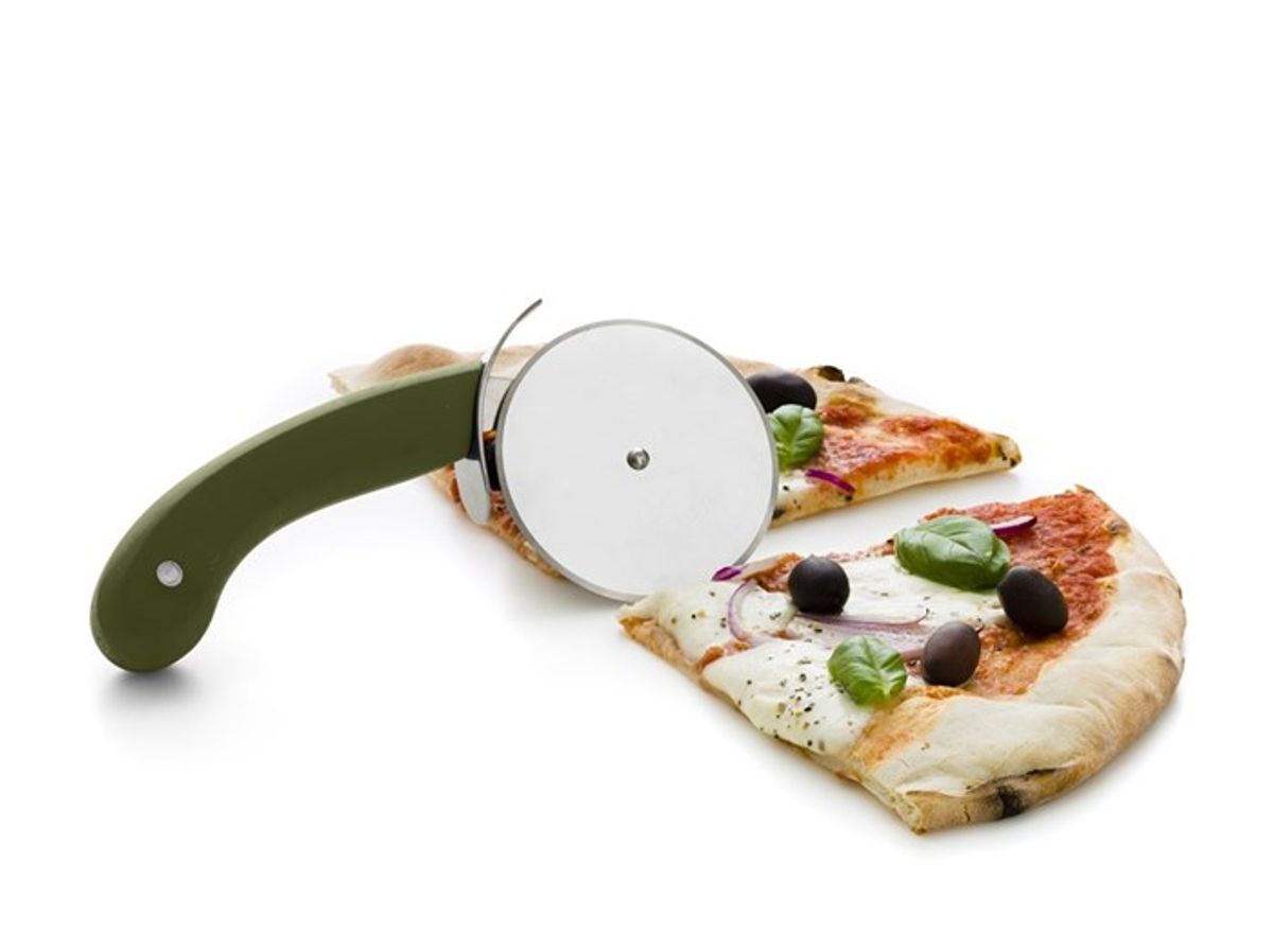Stor Pizzakutter - Pizzahjul med godt skaft