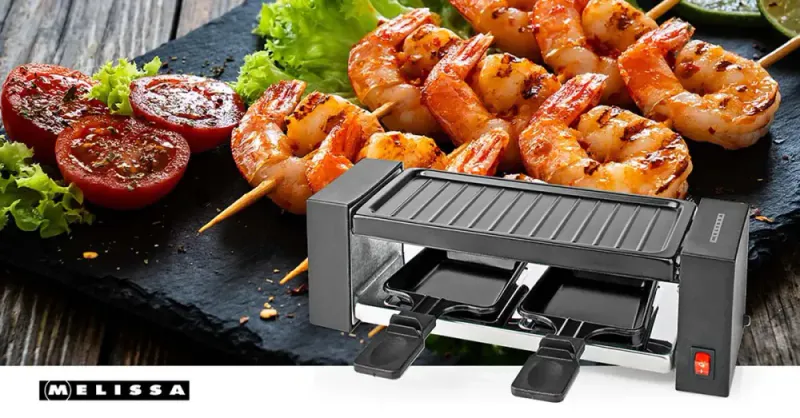 Gourmet Raclette Grill Rektangulær
