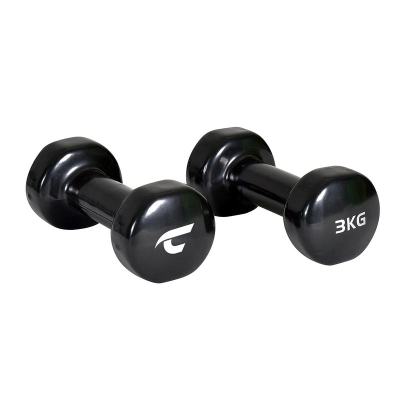 Vinyl Manualsett 2 x 3 kg - Grippy belegg sikrer godt grep