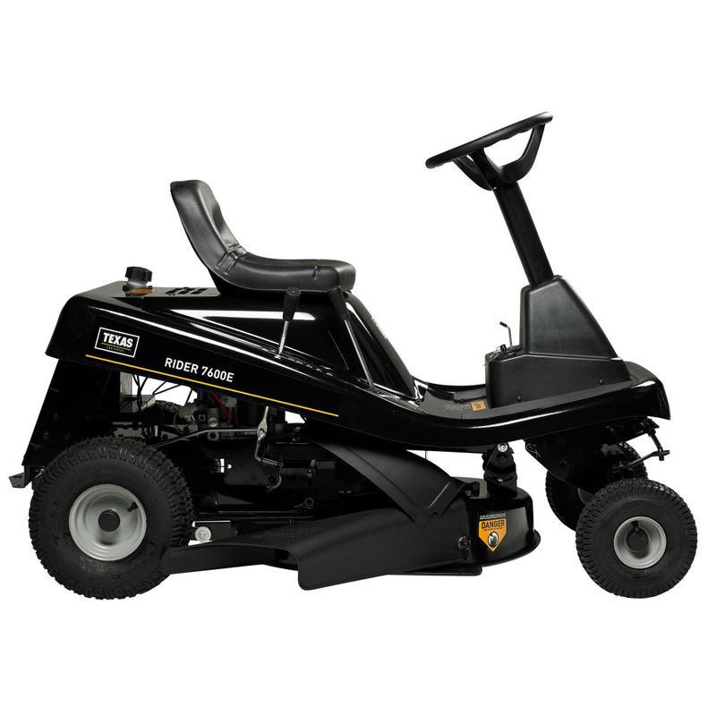 Texas plentraktor Rider 7600E 3i1 klippe bredde 76 cm m/ oppsamler 90063120