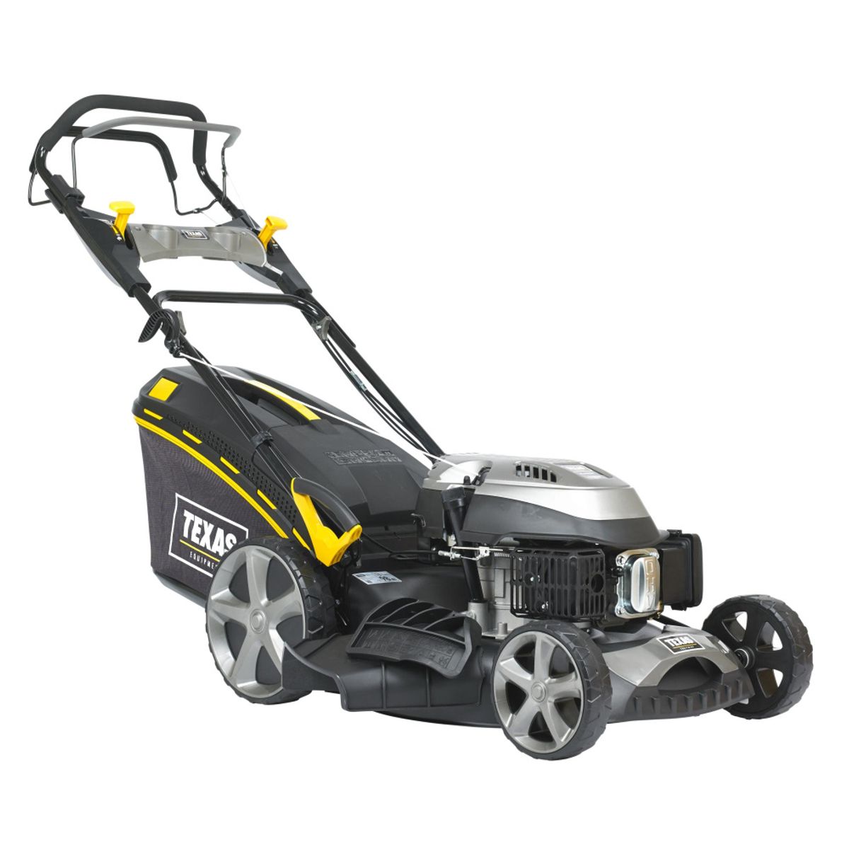 Kraftig bensindrevet selvgående gressklipper 51 cm klippebredde 4-takts 196 cc Texas RL515TR/W