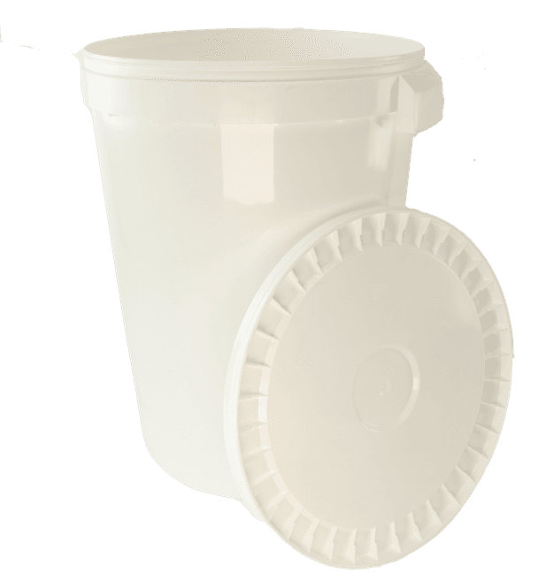 Hovedbilde Plastdunk m/ lokk Næringsgodkjent - 40 Liter - ...