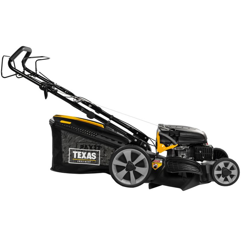 Bensindrevet gressklipper 53 cm aluminiumskjold 196 cc – Texas WLA 5321TR/W - TOPPMODELL
