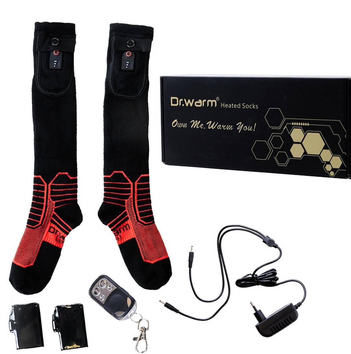 Batteri Til Varmesokker fra Dr.Warm - 2 stk - Aldri mer kald på beina