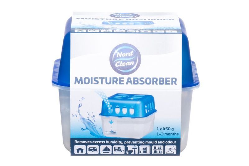 Fuktsluker 450 g med Oppsamler – Effektiv Fuktsluker for Bil, Båt og Boder