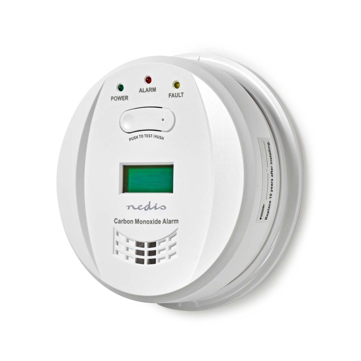 Karbonmonoksidalarm - COA1910 med 10 års sensordriftstid - Gassalarm