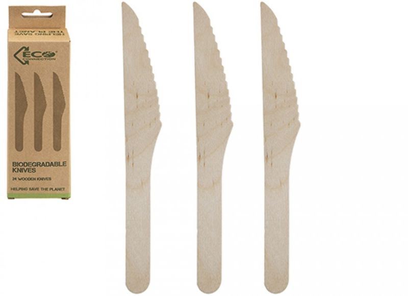 Kniver i Tre 24 stk i pakke - Eco Connections