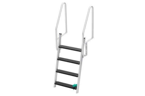 Hovedbilde Badetrapp - Bryggestige Foldbar Med 4 Trinn - ...