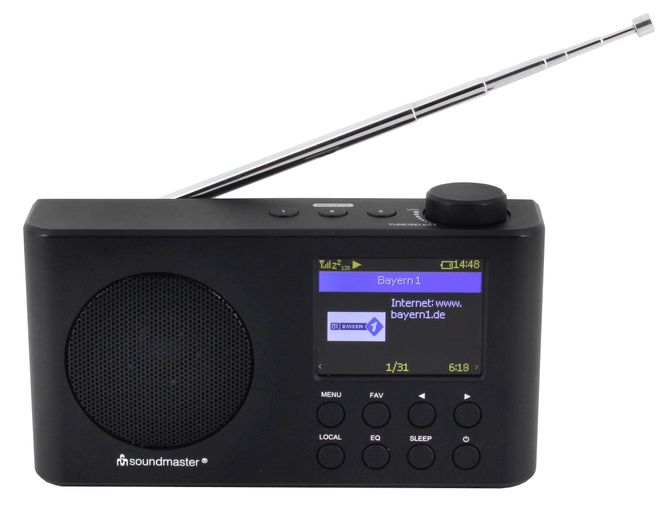 Hovedbilde DAB+  og InternettRadio med Oppladbart Batteri og ...