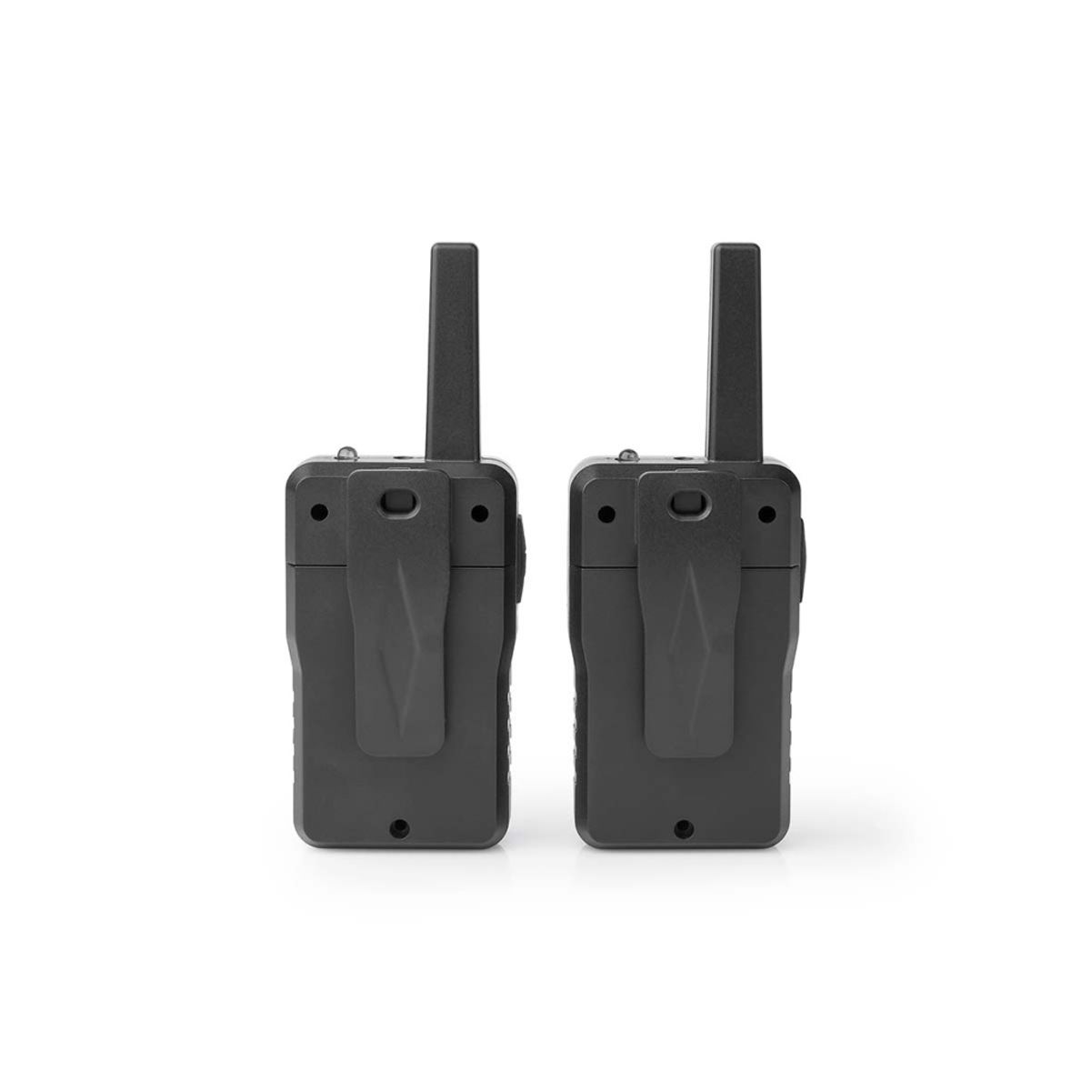 Walkie-Talkie - 2 håndsett - Opptil til 10 km - 8 kanaler - Ladestasjon inkludert