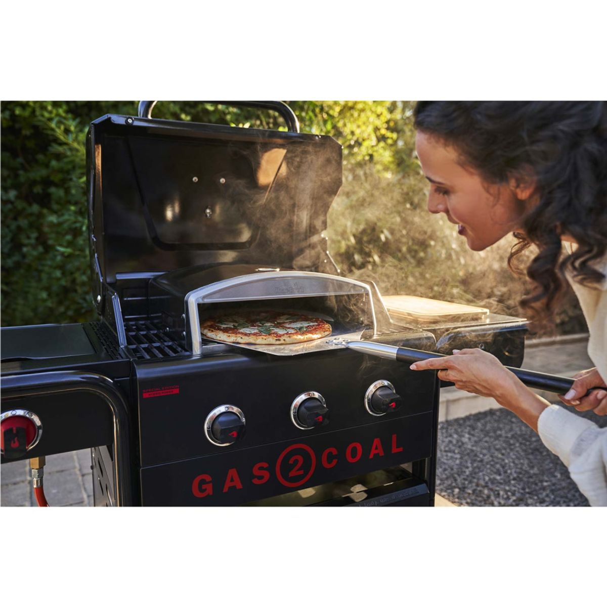 Pizzainnsats Char-Broil Pizzaovn for Gassovn