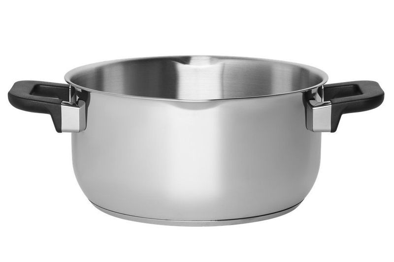 Gryte med Helletut og Sil 5,2 Liter 24 cm – Stålpanne Ease fra Maku Kitchen Life
