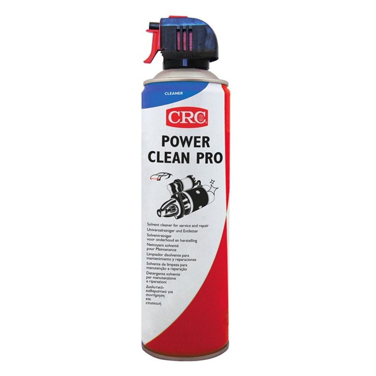POWER CLEAN PRO - Løsemiddelbasert rengjørings- og avfettingsmiddel 500ML