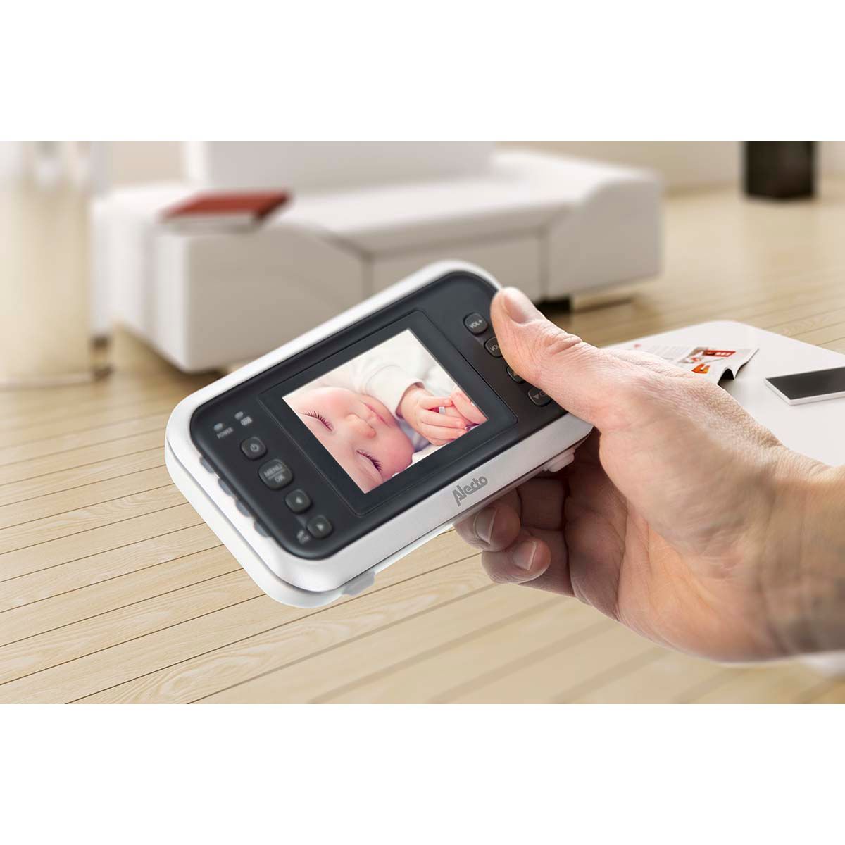 Babycall, Babymonitor - DVM-75 video babymonitor med 2,4