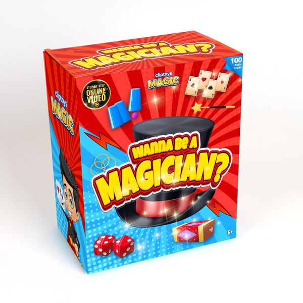 Hovedbilde Vil Du Bli Tryllekunstner? Tryllesett for Barn