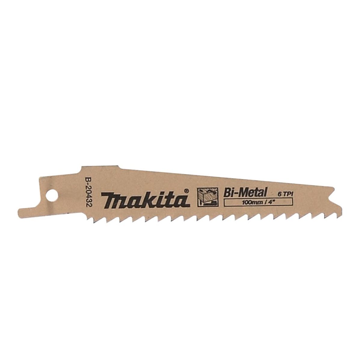 Makita Bajonettsagblad 80 mm BiM 5 stk. Tre/Metall B-20432
