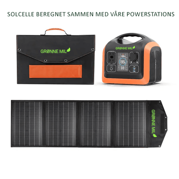 Hovedbilde 220W Solcelle til Powerstation 