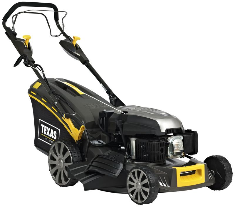 Bensindrevet gressklipper - el-start og selvdrift 48 cm klippebredde – Texas Premium 4850TR/W 90066555E
