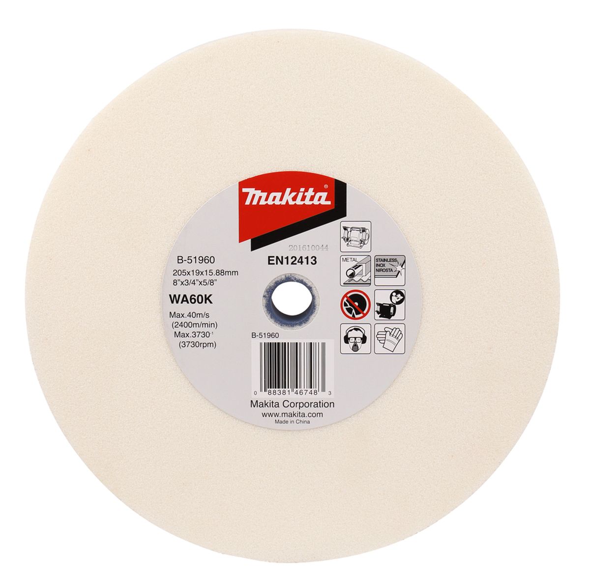 Makita Slipeskive 205x19 mm WA60K B-51960