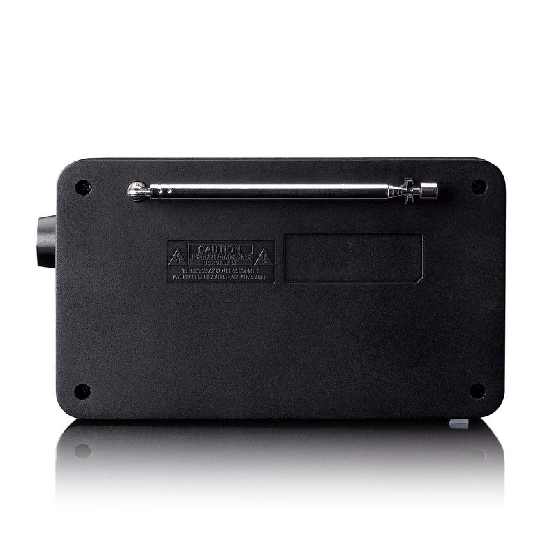 Bærbar DAB+/FM-radio med Bluetooth og Oppladbart Batteri - Lenco Nødradio