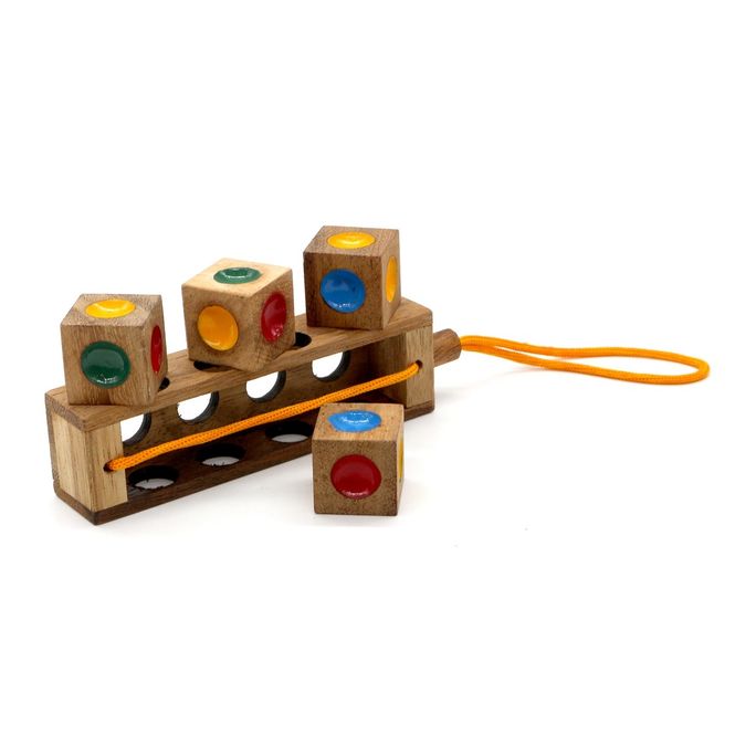 Hovedbilde Crazy Four / Trafikklys IQ-Nøtt i Tre – ...