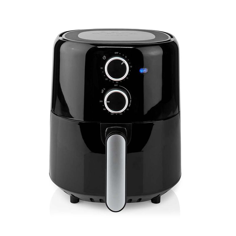 Air Fryer, 3 Liter, 30 min timer - Sort - Nedis