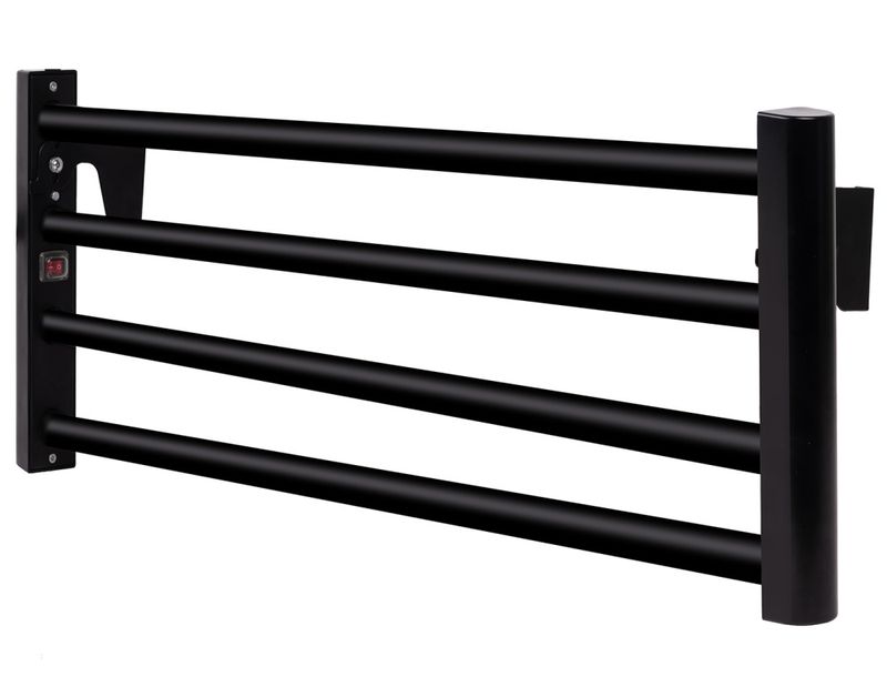 Skotørkehylle 90 cm bred Beha TSH80 Sort
