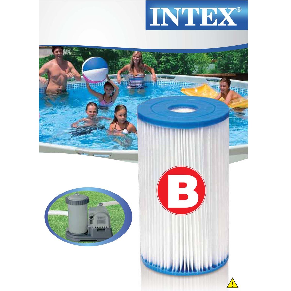 Bassengfilter Filter B - Intex