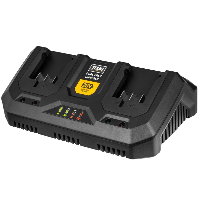 Texas hurtiglader dobbel 20V 90063241