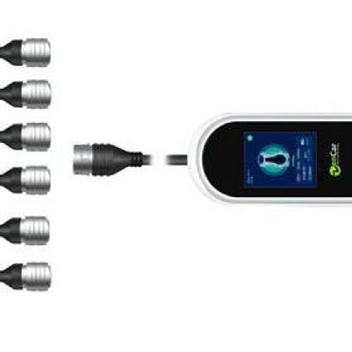 Ladekabel Elbil Universal - 32A 3-fas - 22kW - App - Wifi & Bluetooth - Lad fra alle strømuttak