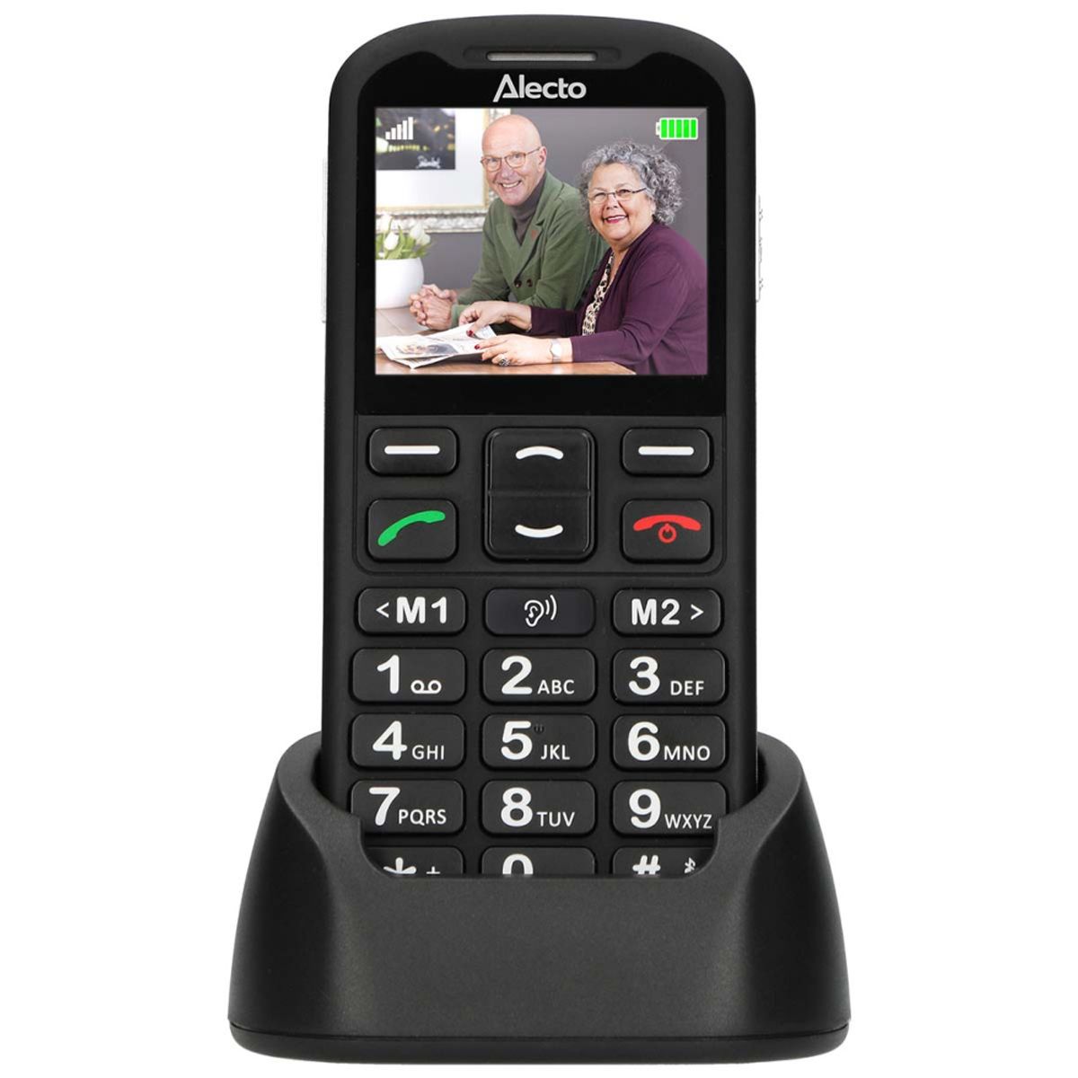Mobiltelefon For Eldre Eller Små Barn Med SOS-Panikknapp
