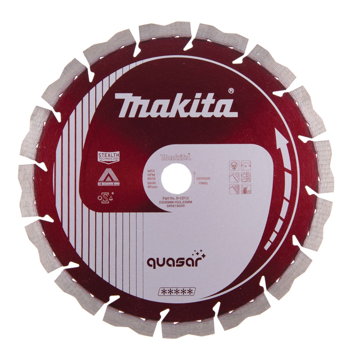 Makita Diamantskive 230 mm Quasar B-12712