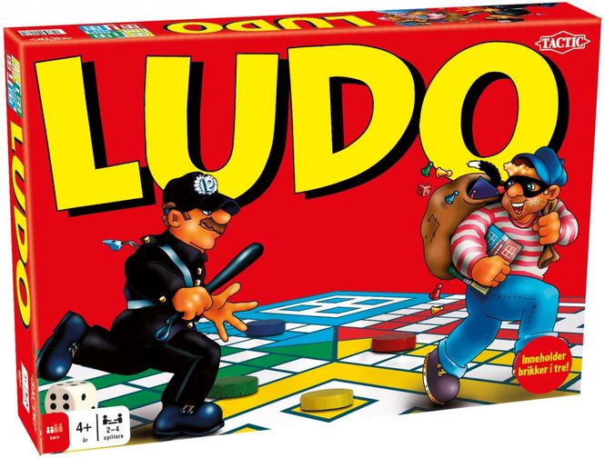 Hovedbilde Ludo - Standard Ludo Spill Klassiker - Brettspill