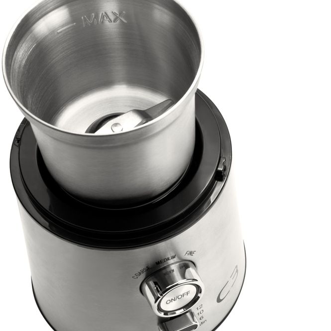 Hovedbilde Kaffekvern - CG700 Børstet rustfritt stål - 85g ...