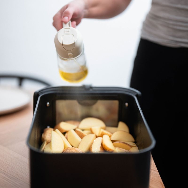 Matoljespray 2-i-1 Dusj & Helle 470ml (2-Pakning) – Perfekt til Airfryer, Pizza og salater