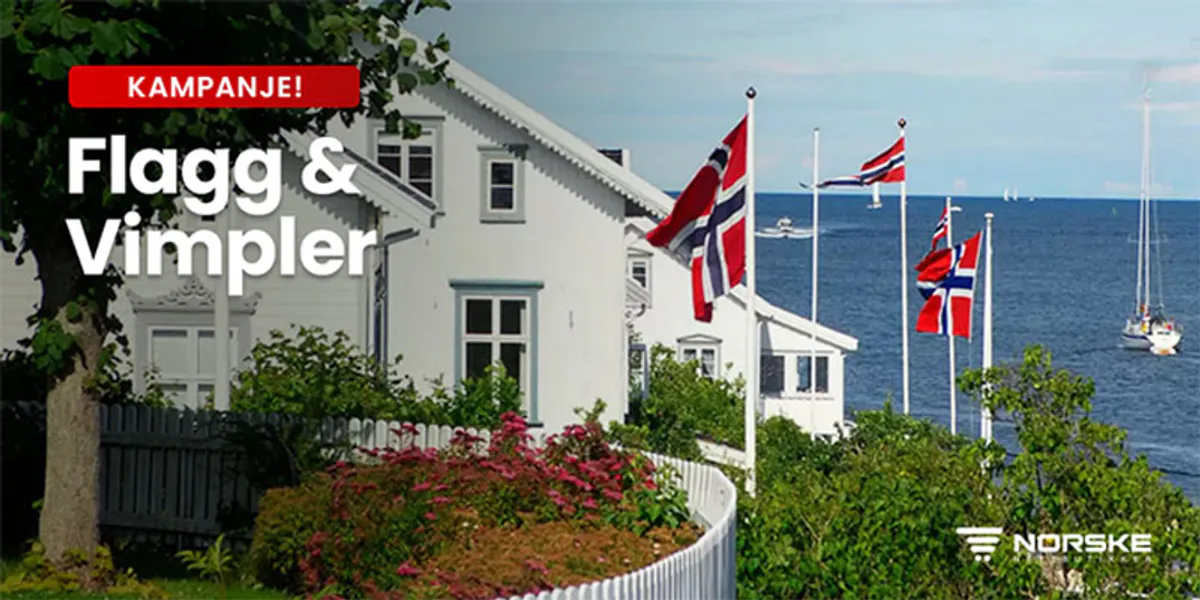 flagg og vimpler
