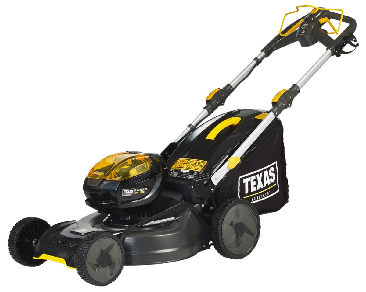 Texas gressklipper batteri 58V LMZ5800TR bredde 51 cm m/bat og lader 90070049
