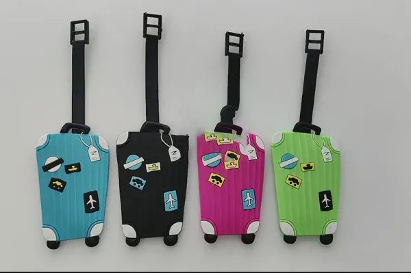 Hovedbilde Bagasjemerking, Koffertlapper