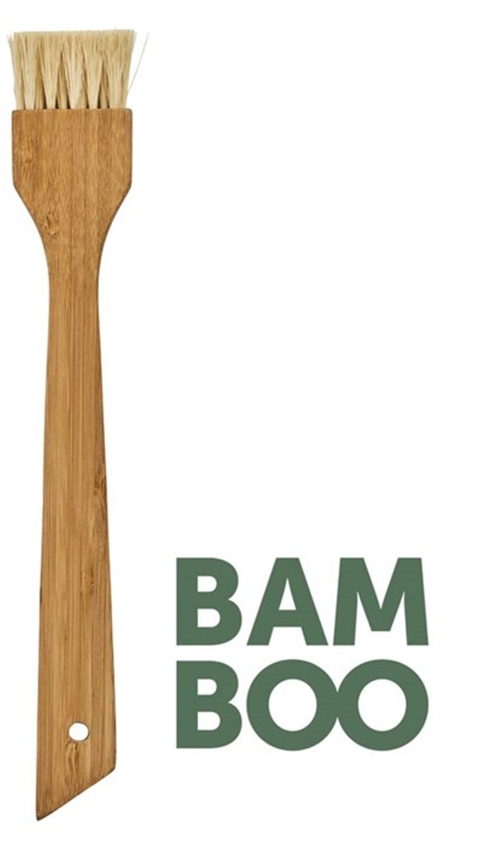 Grillpensel 27,5cm langt Bambus skaft - DANgrill