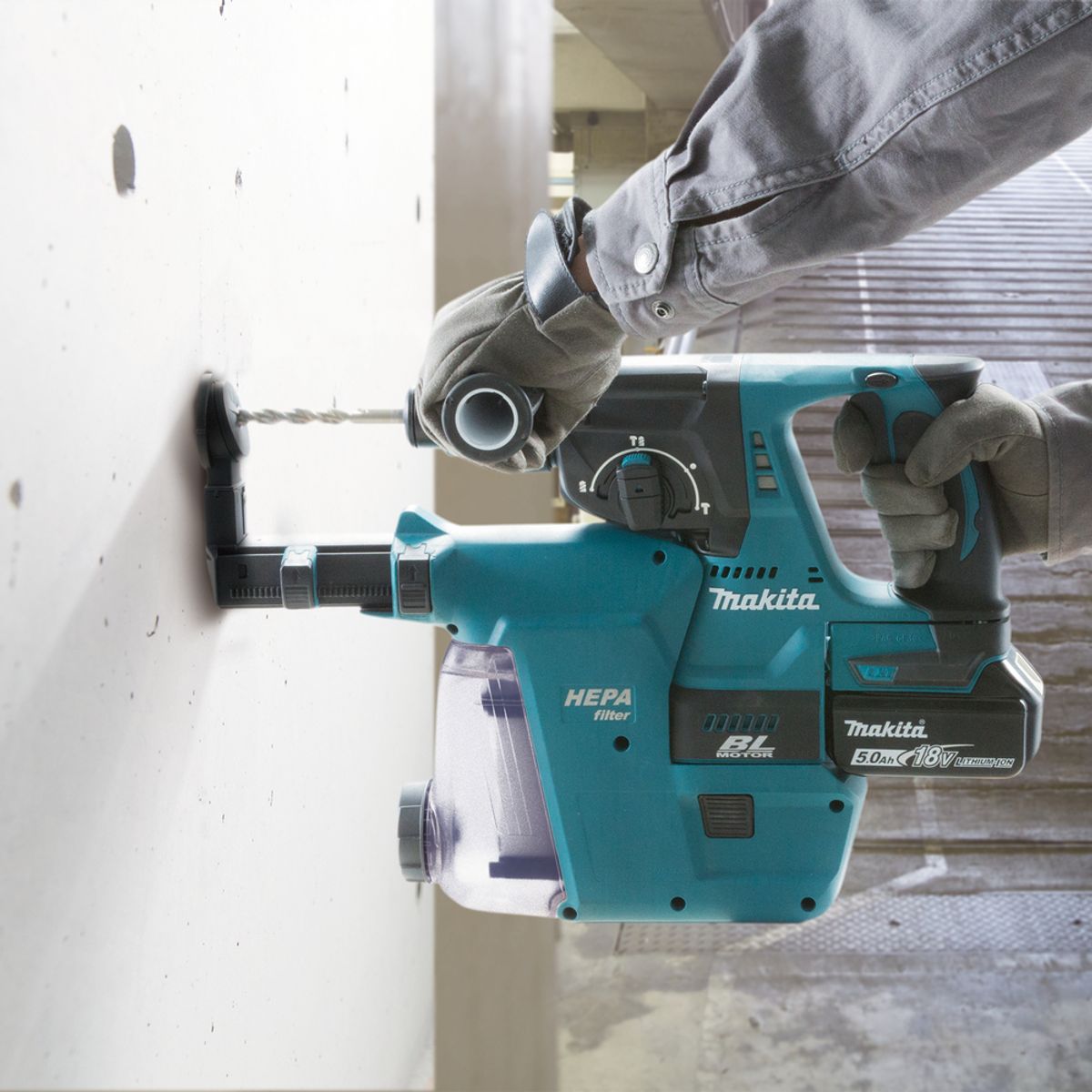 Makita Borhammer 18V LXT ® SDS-Plus DHR243RTJ