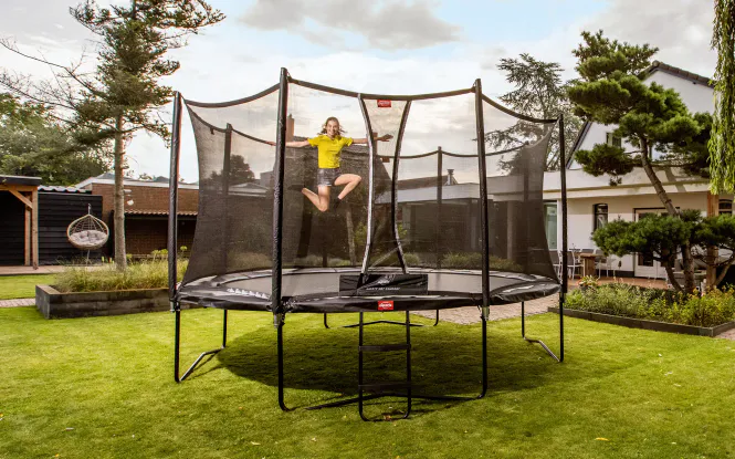 Hovedbilde Trampoline 430cm Komplett med Sikkerhetsnett - ...