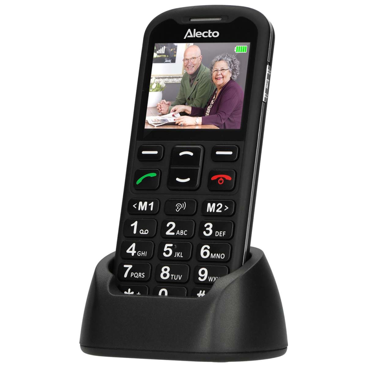 Mobiltelefon For Eldre Eller Små Barn Med SOS-Panikknapp