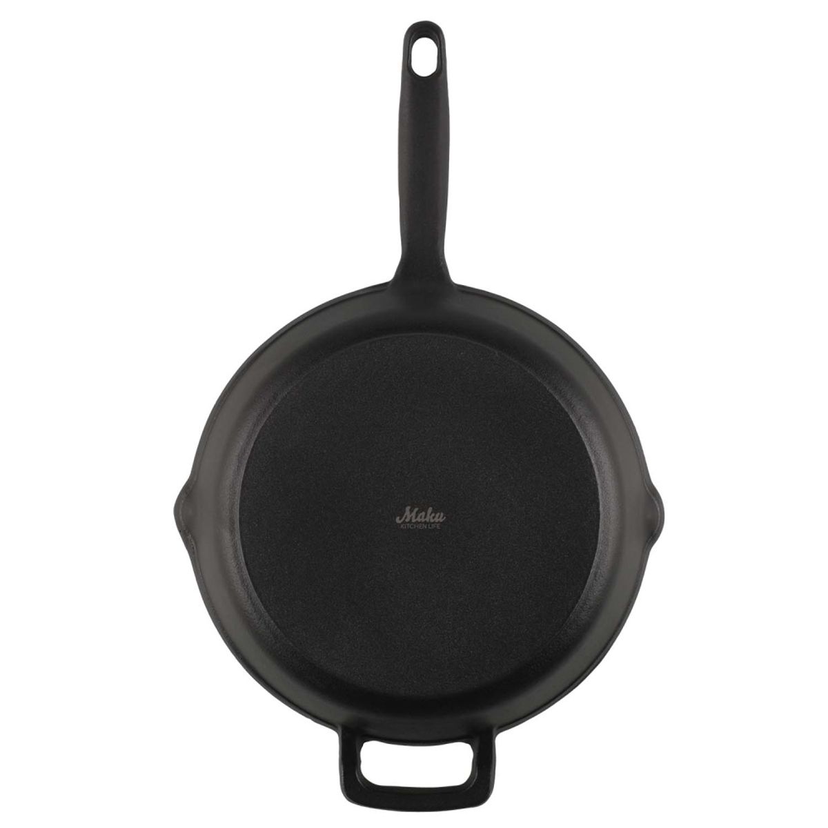 Emaljert støpejernspanne – robust skillet stekepanne