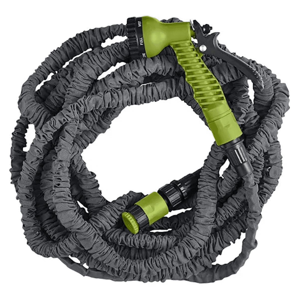 Flexislange Ekspanderer fra 7,5 til 22,5 meter - Grouw flex-vannslange med Sprøytepistol - Grouw